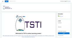 Desktop Screenshot of online.tsti.net