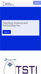 Mobile Screenshot of online.tsti.net